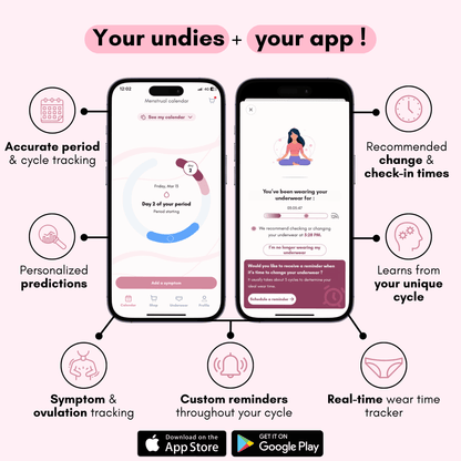 Arya – Period Underwear – Adjustable & Detachable