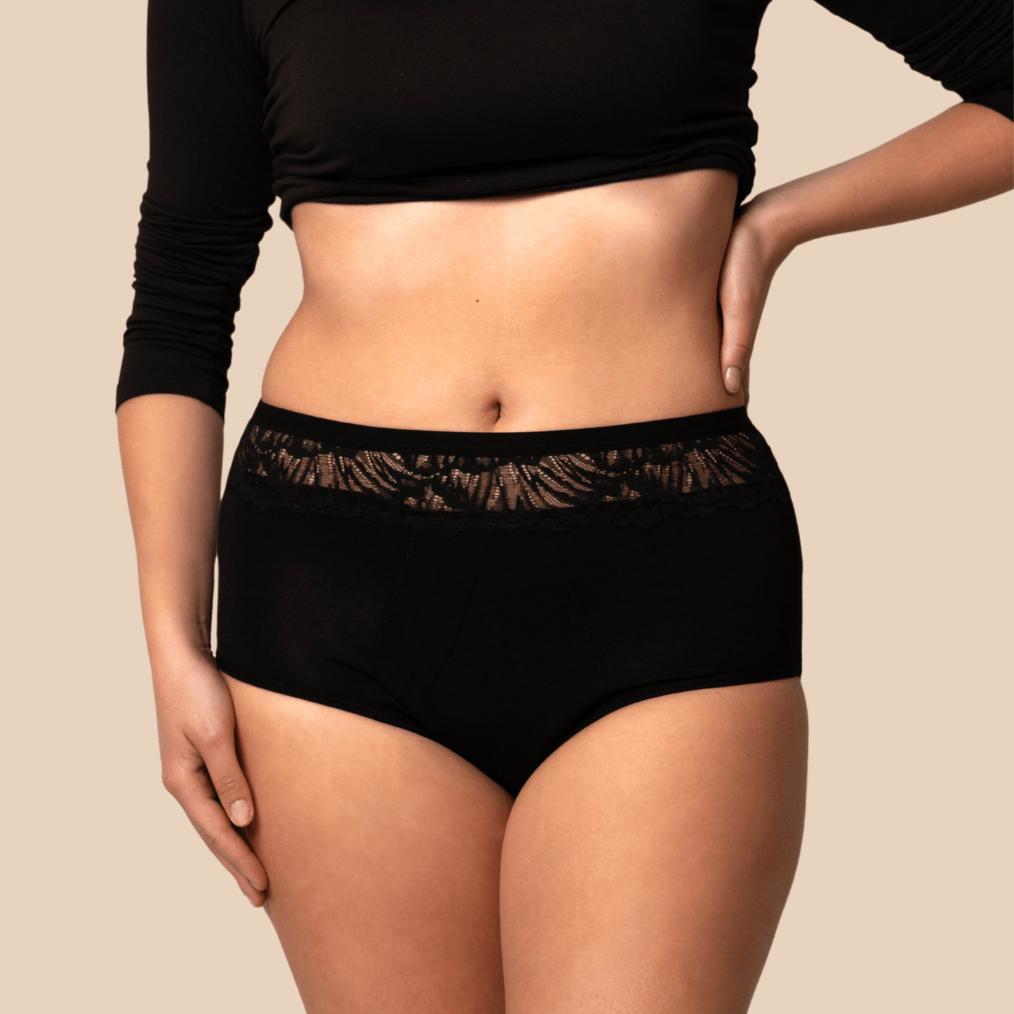 Claire – Period Underwear – Comfort Lace