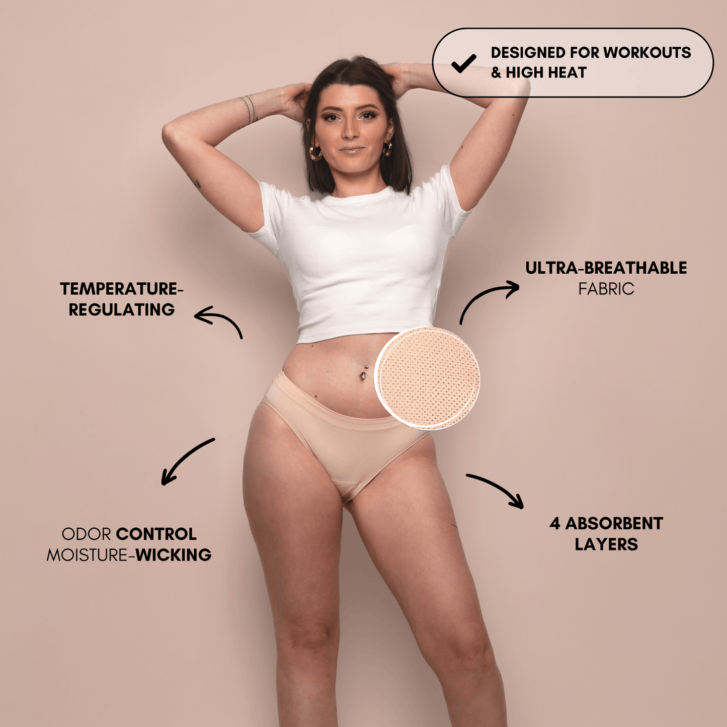 Sky – Period Underwear – Ultra-Breathable