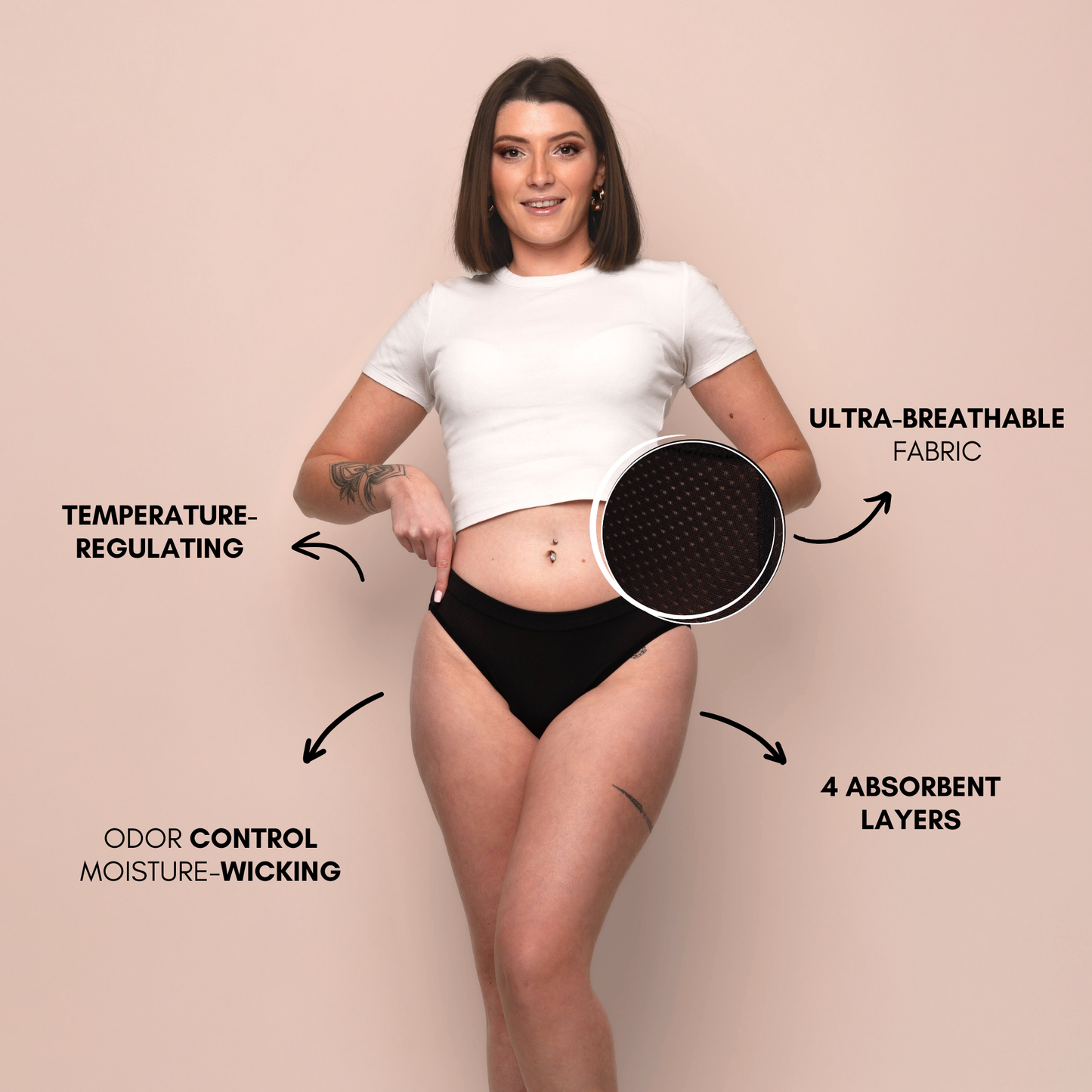 Sky – Period Underwear – Ultra-Breathable