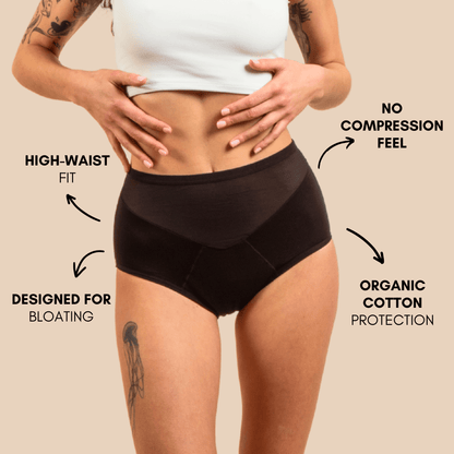 Victoria – Menstrual Underwear for Sensitive & Bloated Belly